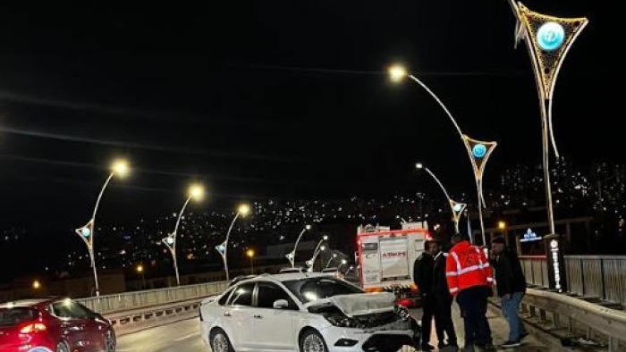 Büyükşehir A Takımı’ndan kazaya ilk müdahale